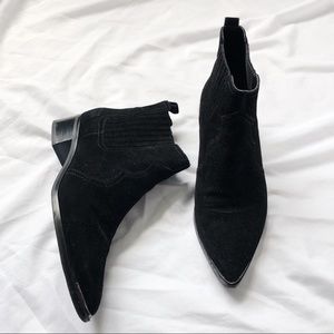 Steel Toe Marc Fisher Yale Booties